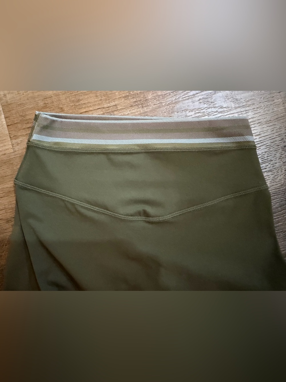 Vitality Olive Green Leggings Size Small Regular - Picture 6 of 13